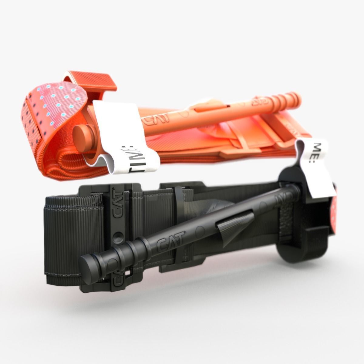 cat tourniquet 2  COLORS Low-poly 3D model_5