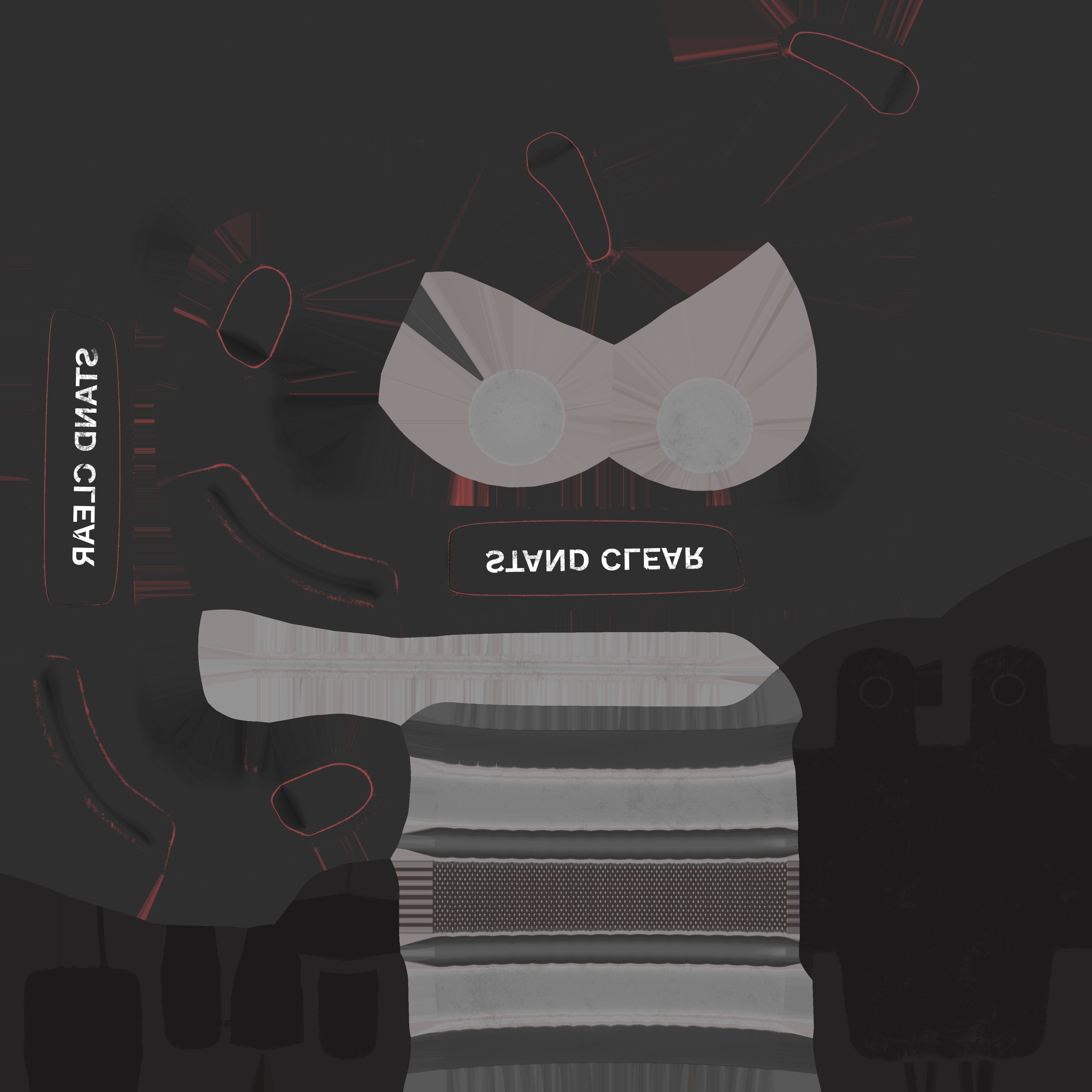 carabiner mosqueton multi COLORS Low-poly 3D model_6