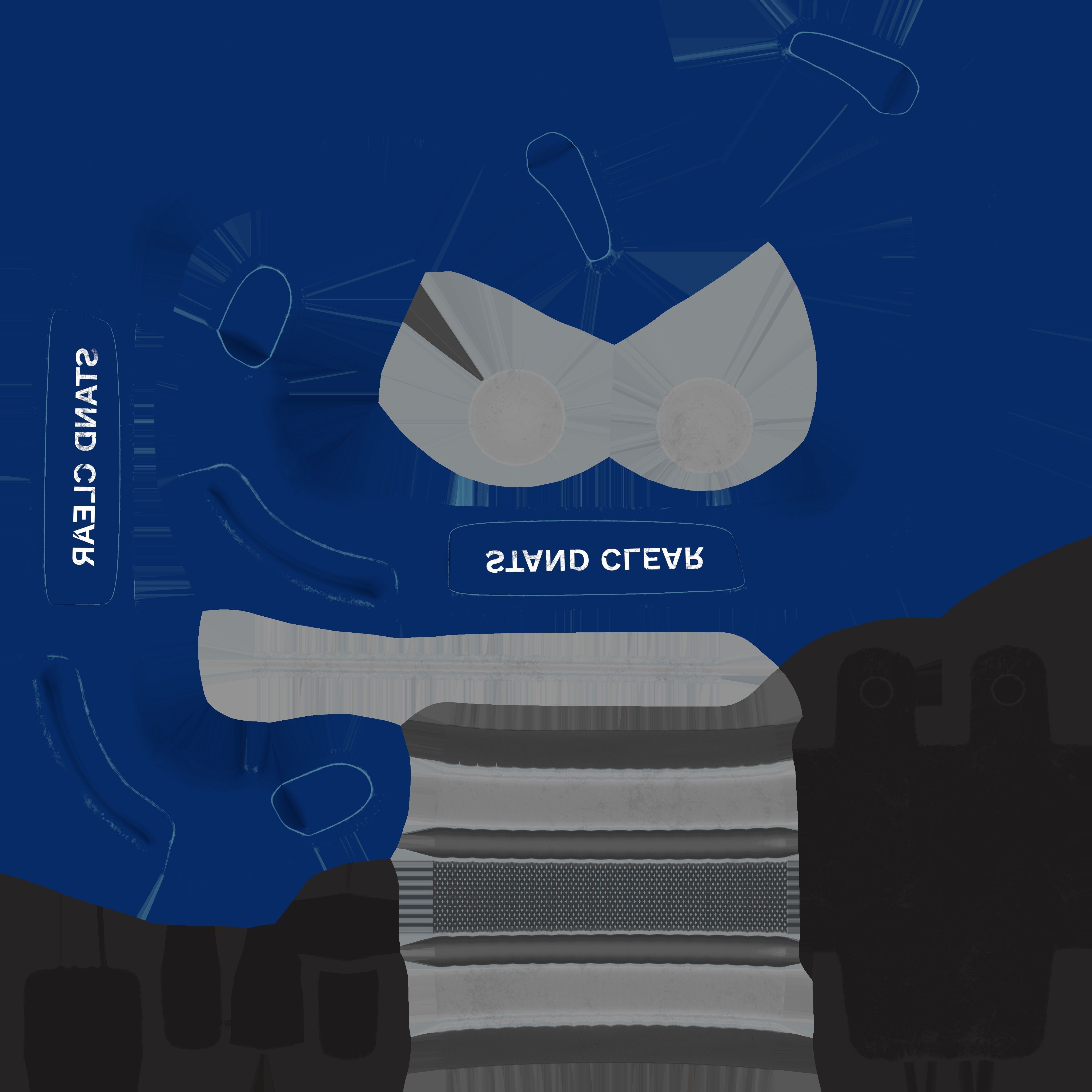 carabiner mosqueton multi COLORS Low-poly 3D model_7