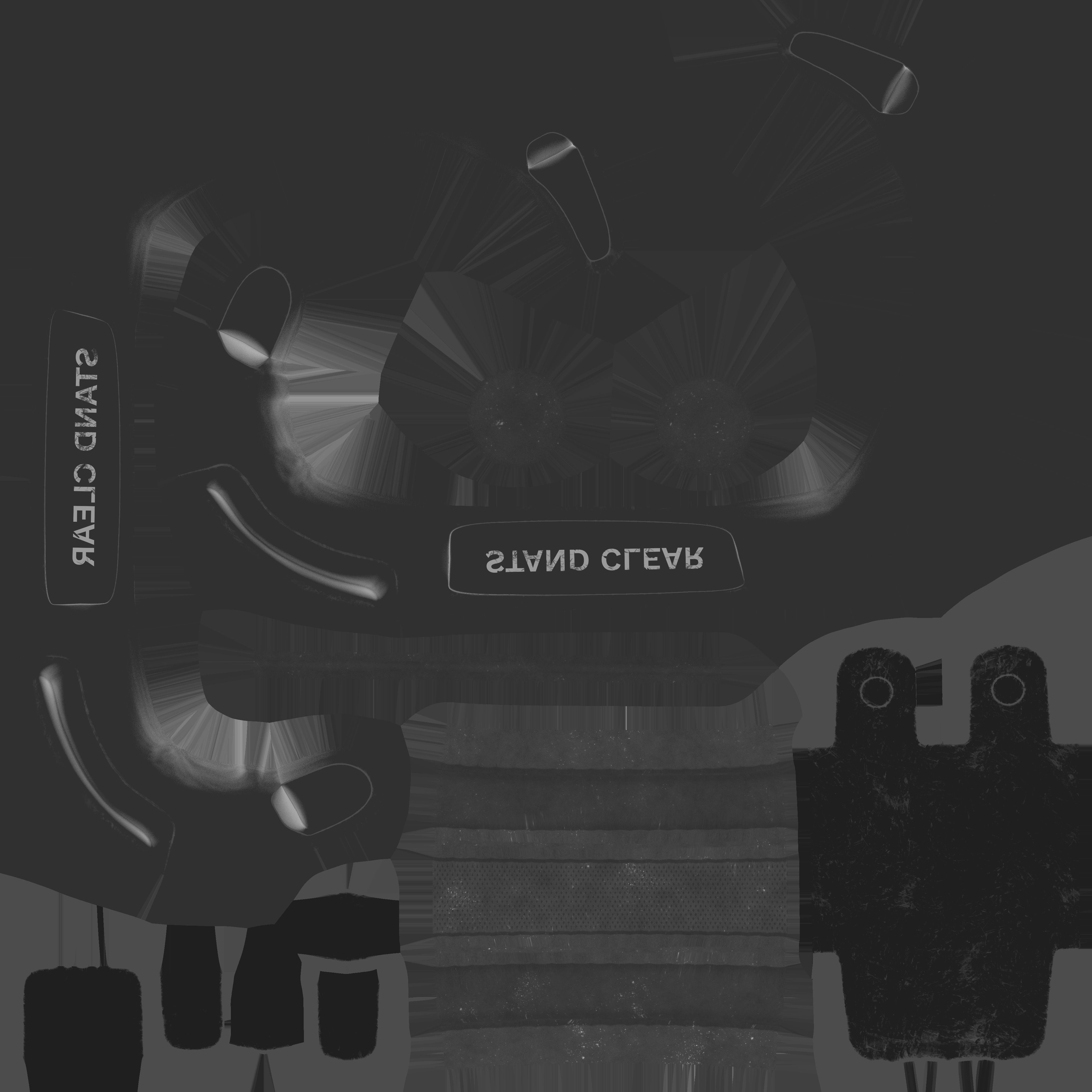 carabiner mosqueton multi COLORS Low-poly 3D model_12