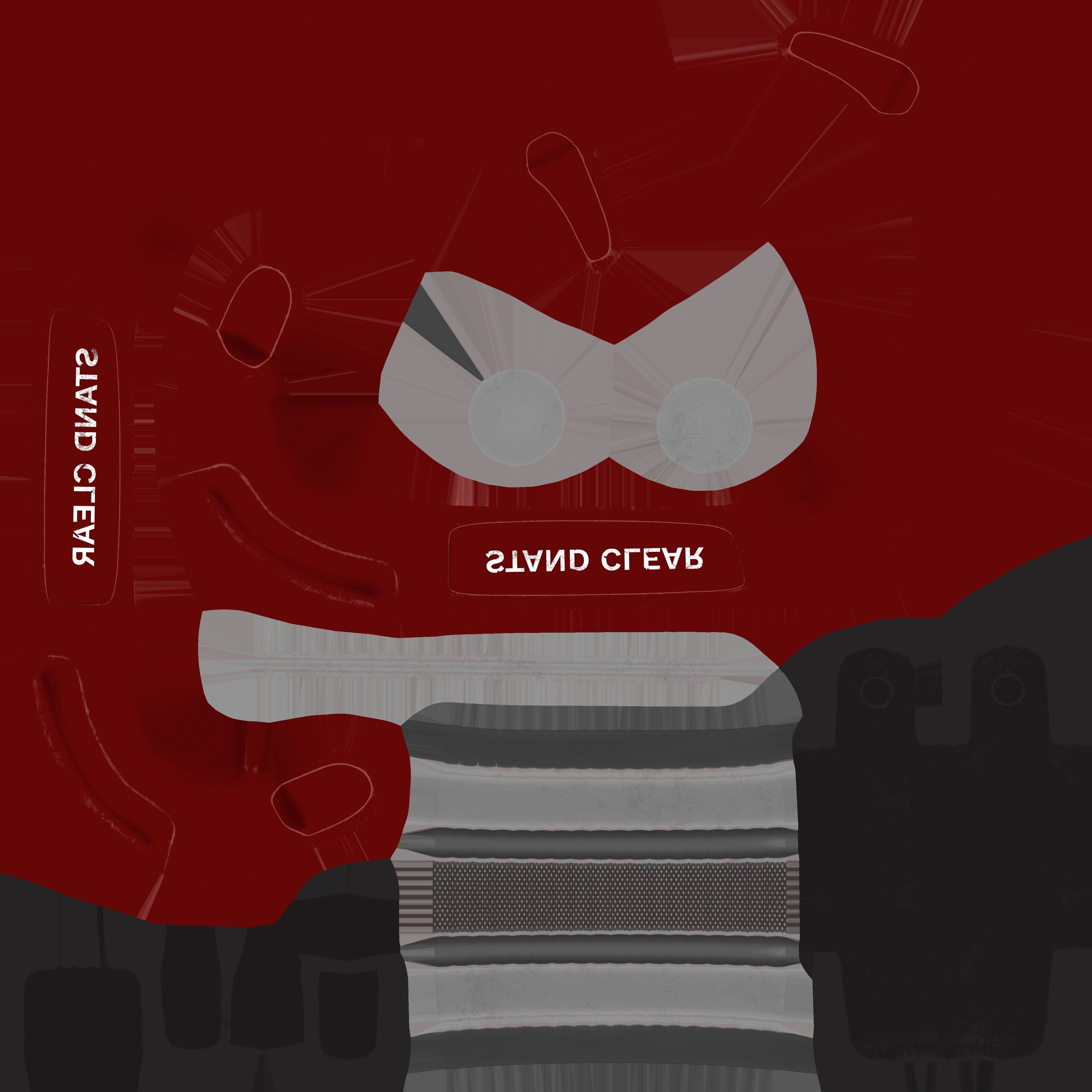 carabiner mosqueton multi COLORS Low-poly 3D model_9