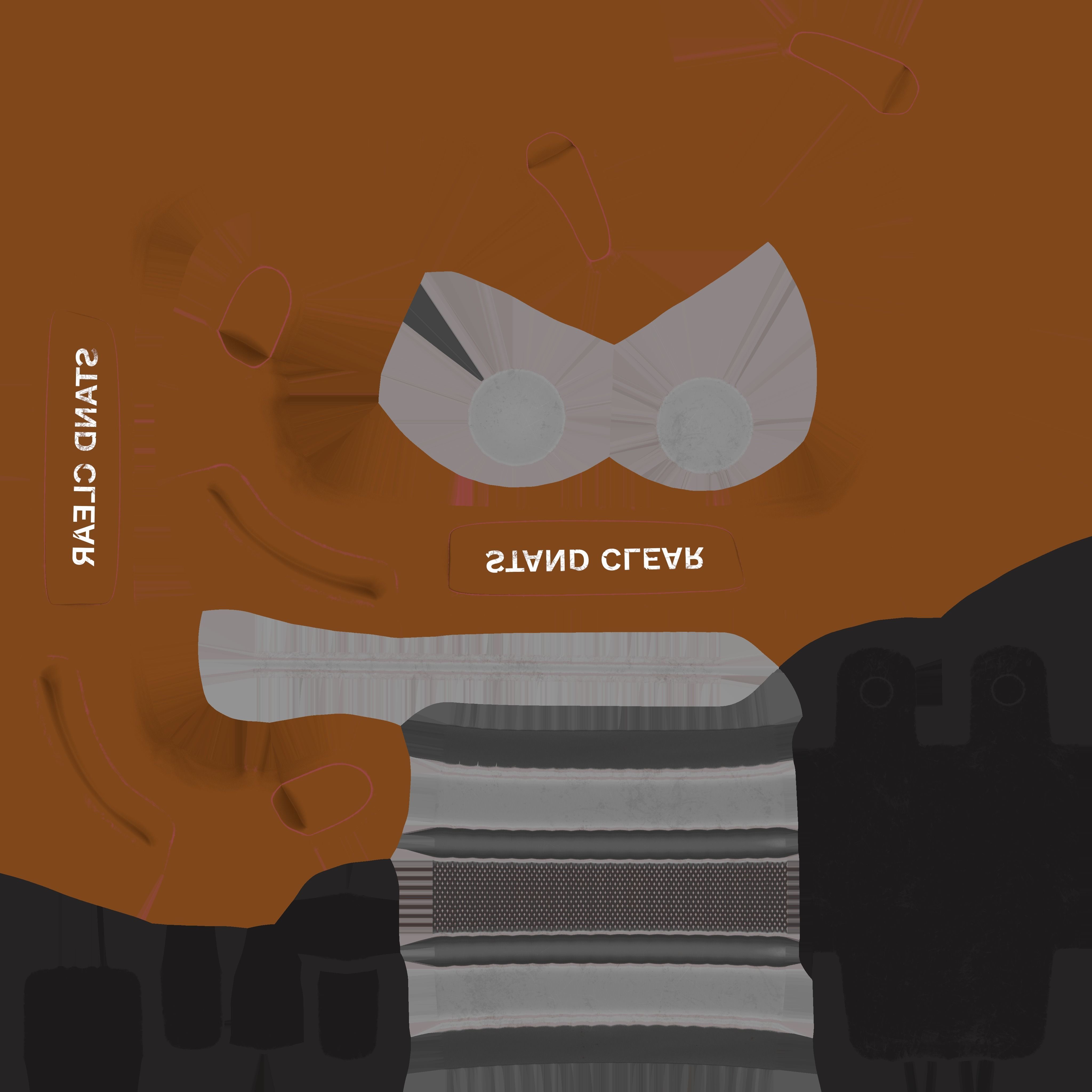 carabiner mosqueton multi COLORS Low-poly 3D model_8