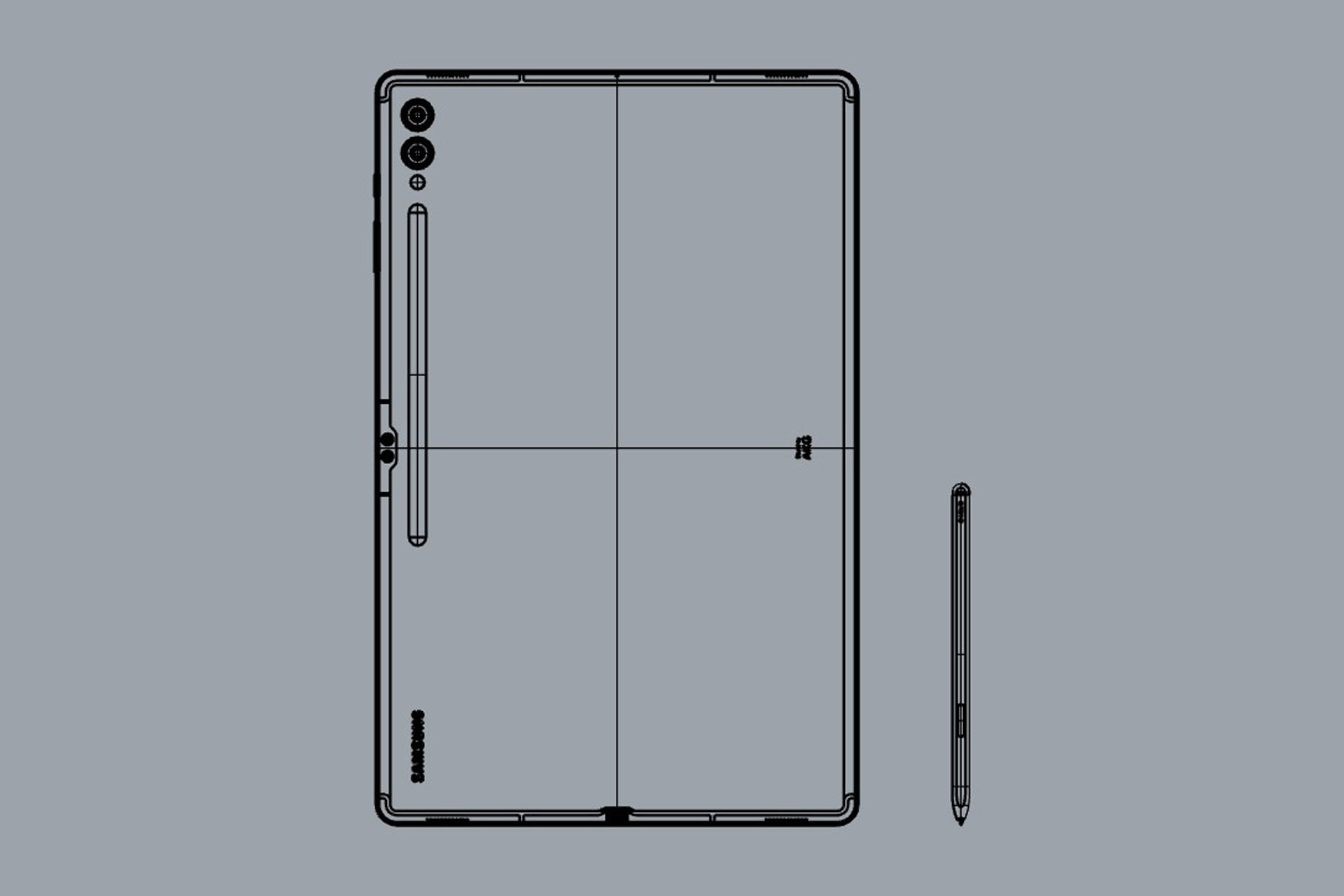 SAMSUNG Galaxy Tab S9 Ultra 3D model_10