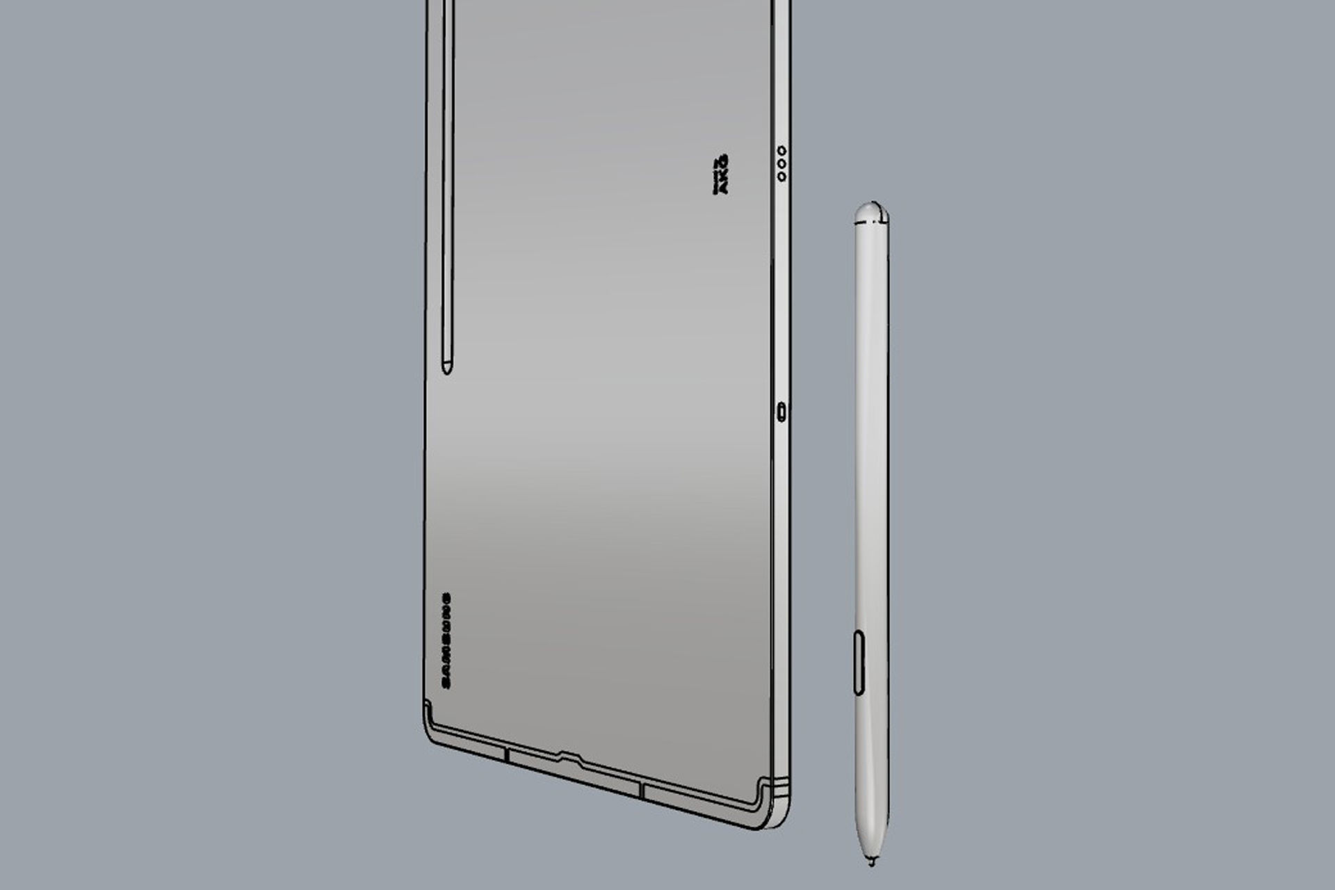 SAMSUNG Galaxy Tab S9 Ultra 3D model_15