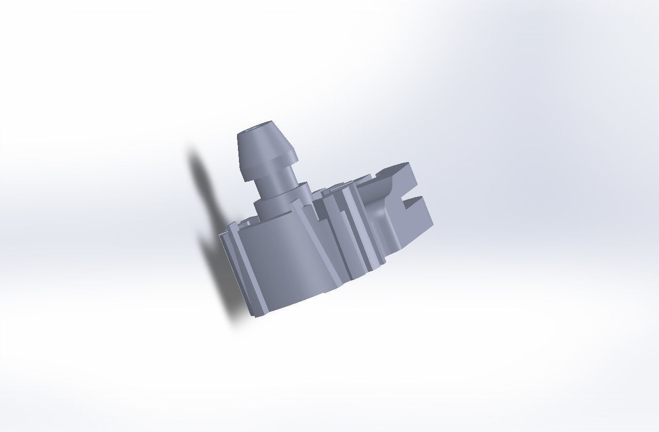 1K1823633B 1J1823633A  Support bracket vw polo or golf 4 3D print model_4