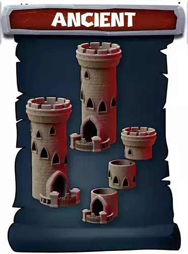 Ancient 3D print model