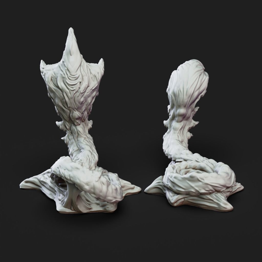 Neck Biter - 3D Printable TTRPG - PRESUPPORTED - 32mm Scale 3D print model_9