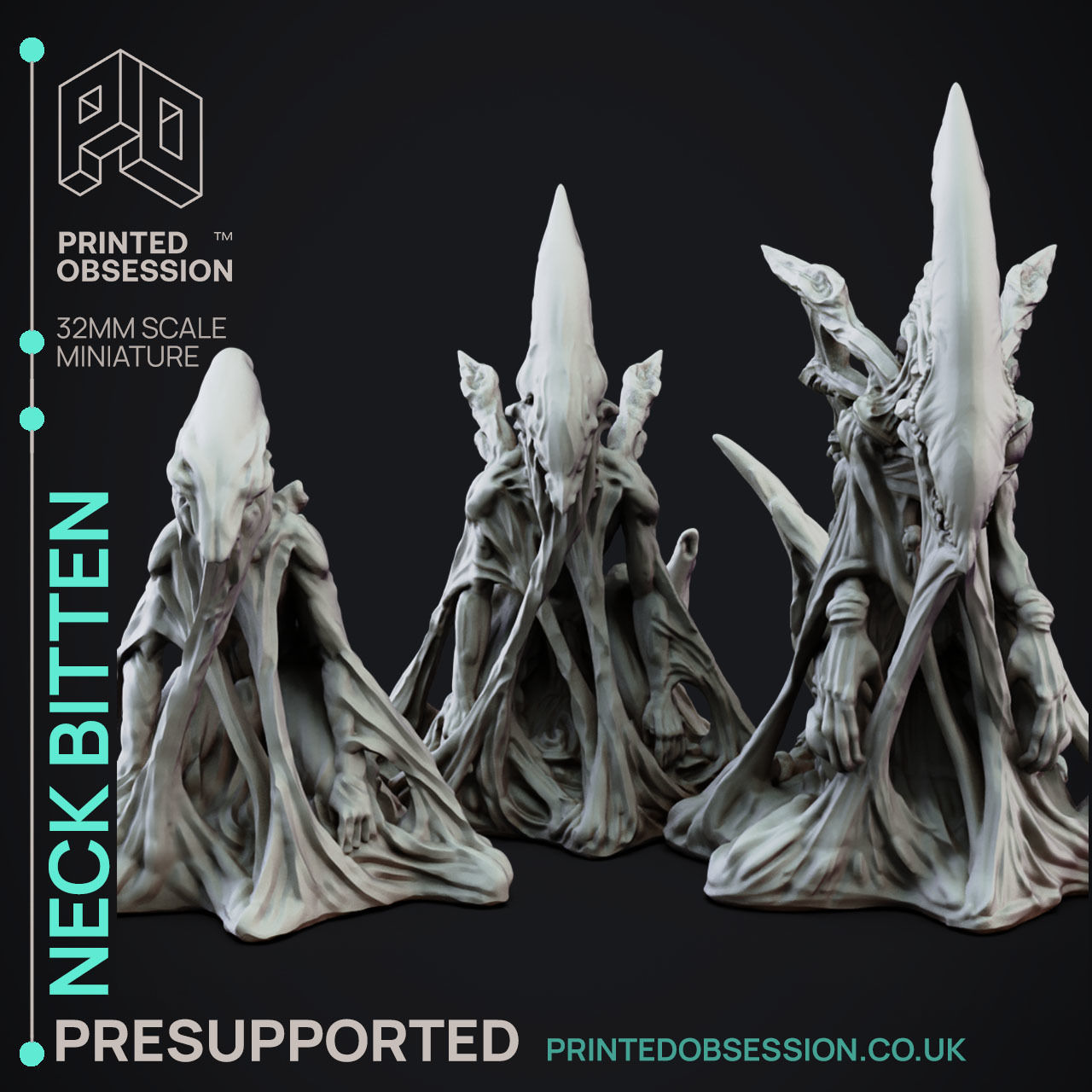 The Bitten - 3D Printable TTRPG - PRESUPPORTED - 32mm Scale 3D print model_5