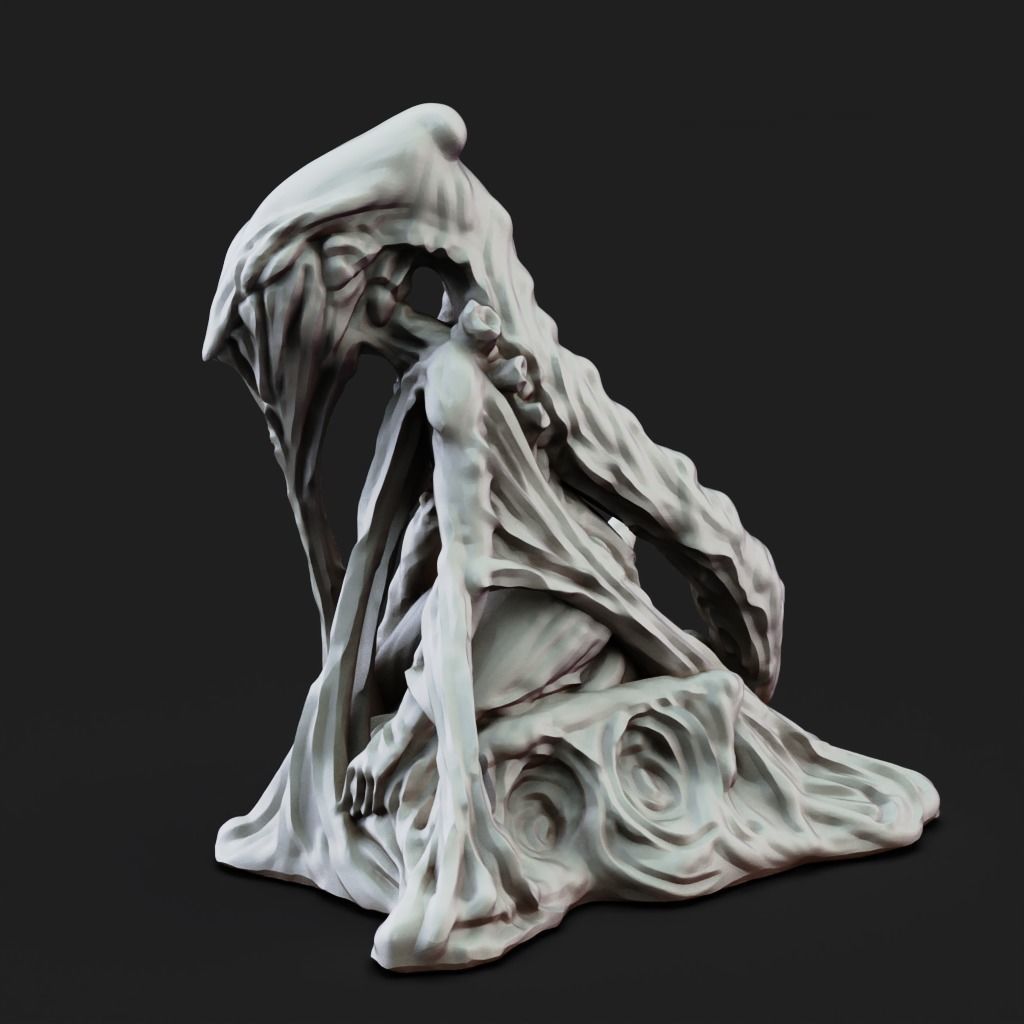 The Bitten - 3D Printable TTRPG - PRESUPPORTED - 32mm Scale 3D print model_9