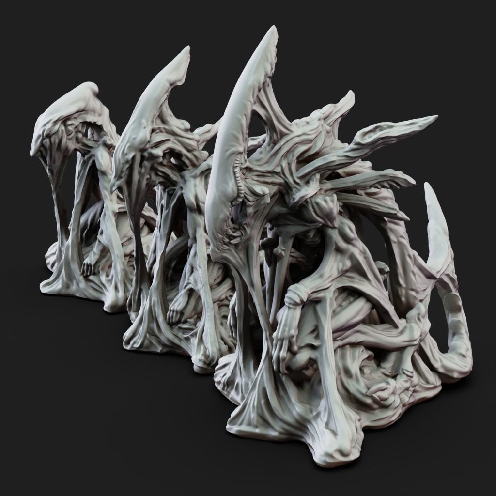 The Bitten - 3D Printable TTRPG - PRESUPPORTED - 32mm Scale 3D print model_14