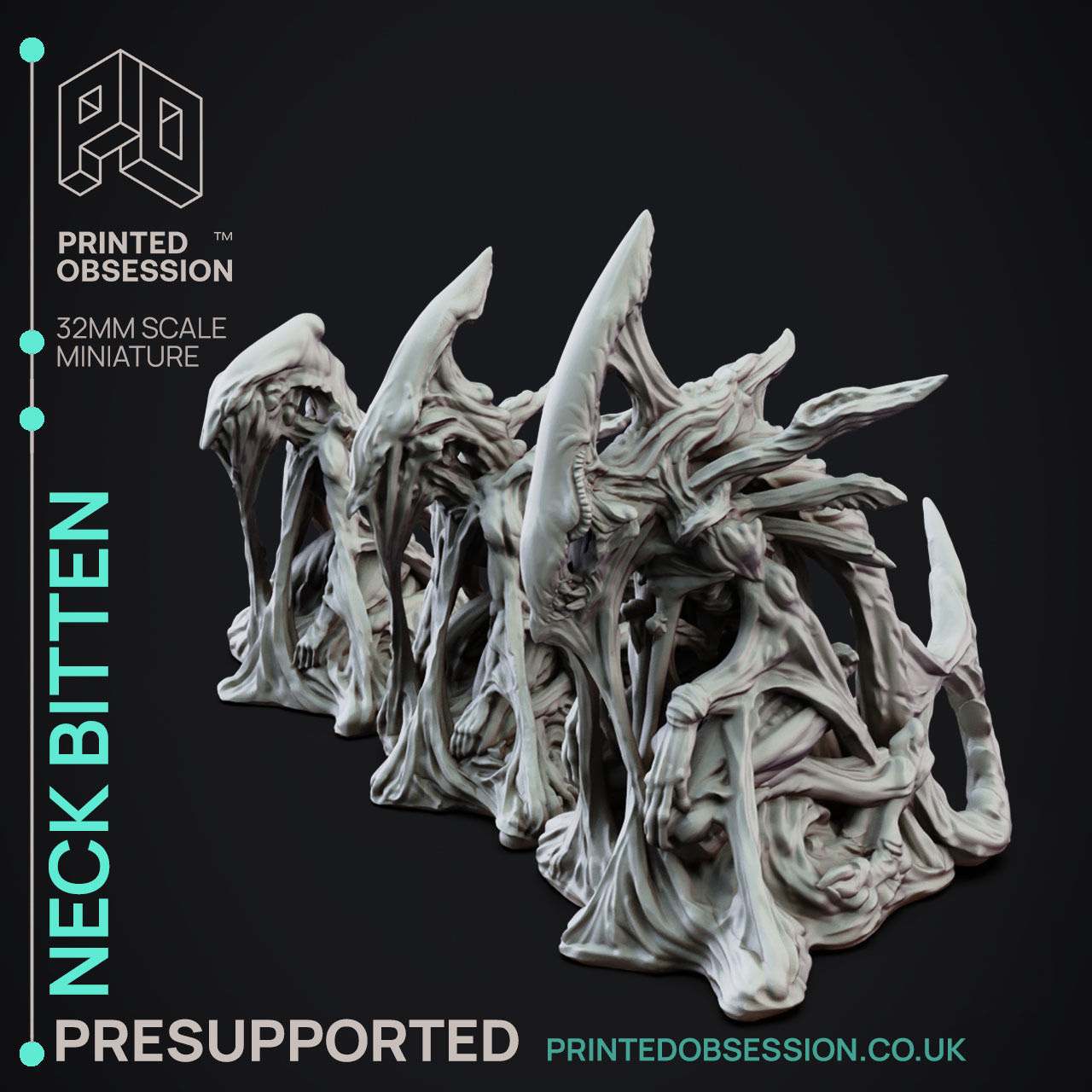 The Bitten - 3D Printable TTRPG - PRESUPPORTED - 32mm Scale 3D print model_6