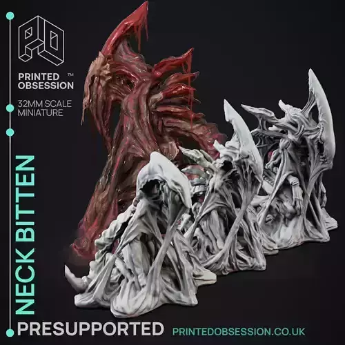 The Bitten - 3D Printable TTRPG - PRESUPPORTED - 32mm Scale