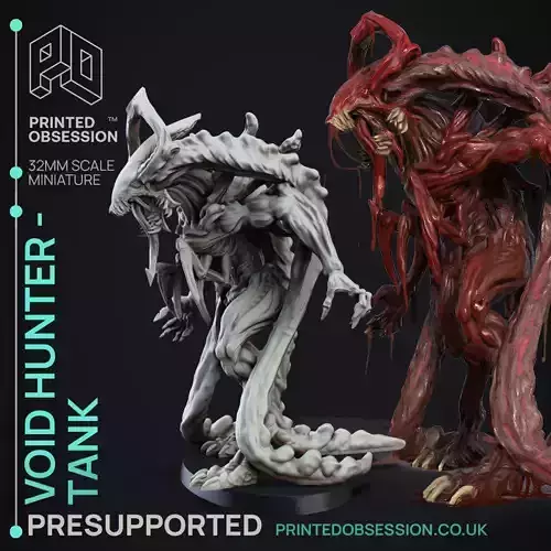 Void Hunter Tank - 3D Printable TTRPG - PRESUPPORTED - 32mm 3D print model