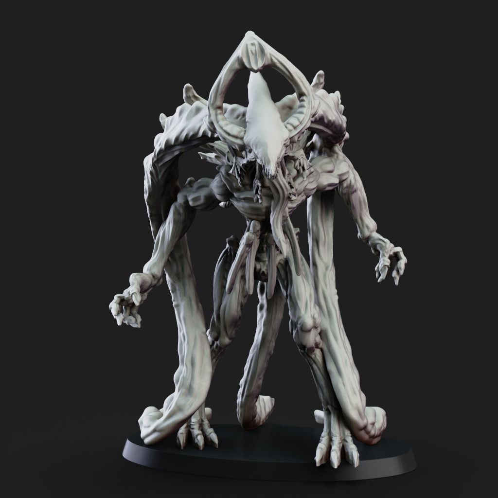 Void Hunter Tank - 3D Printable TTRPG - PRESUPPORTED - 32mm 3D print model_6