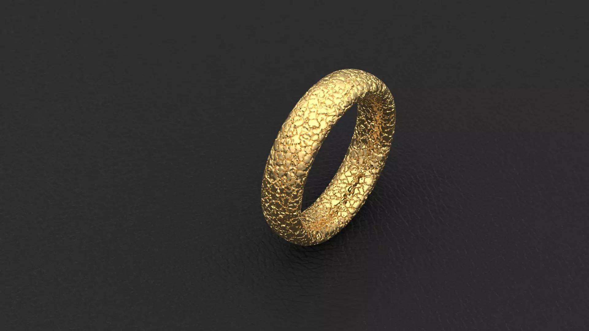 2 Rings stone cut shape and pattern shape 3D print model_0