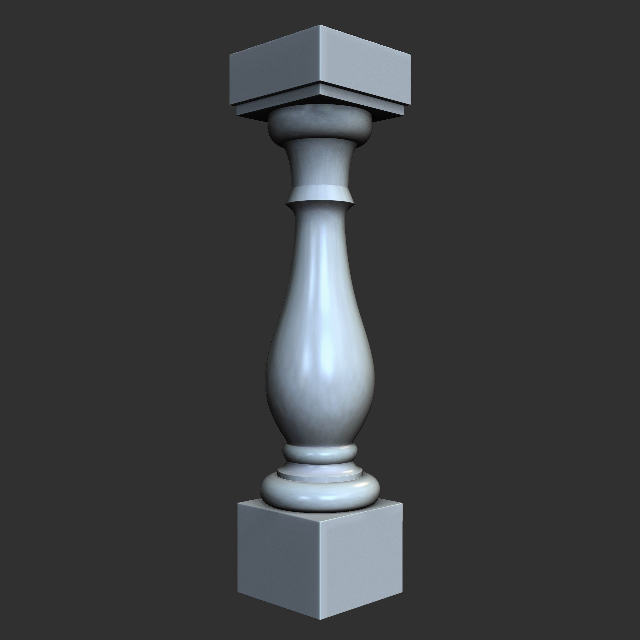 26 Table Legs IMM Brushes Vol 2 Low-poly 3D model_10