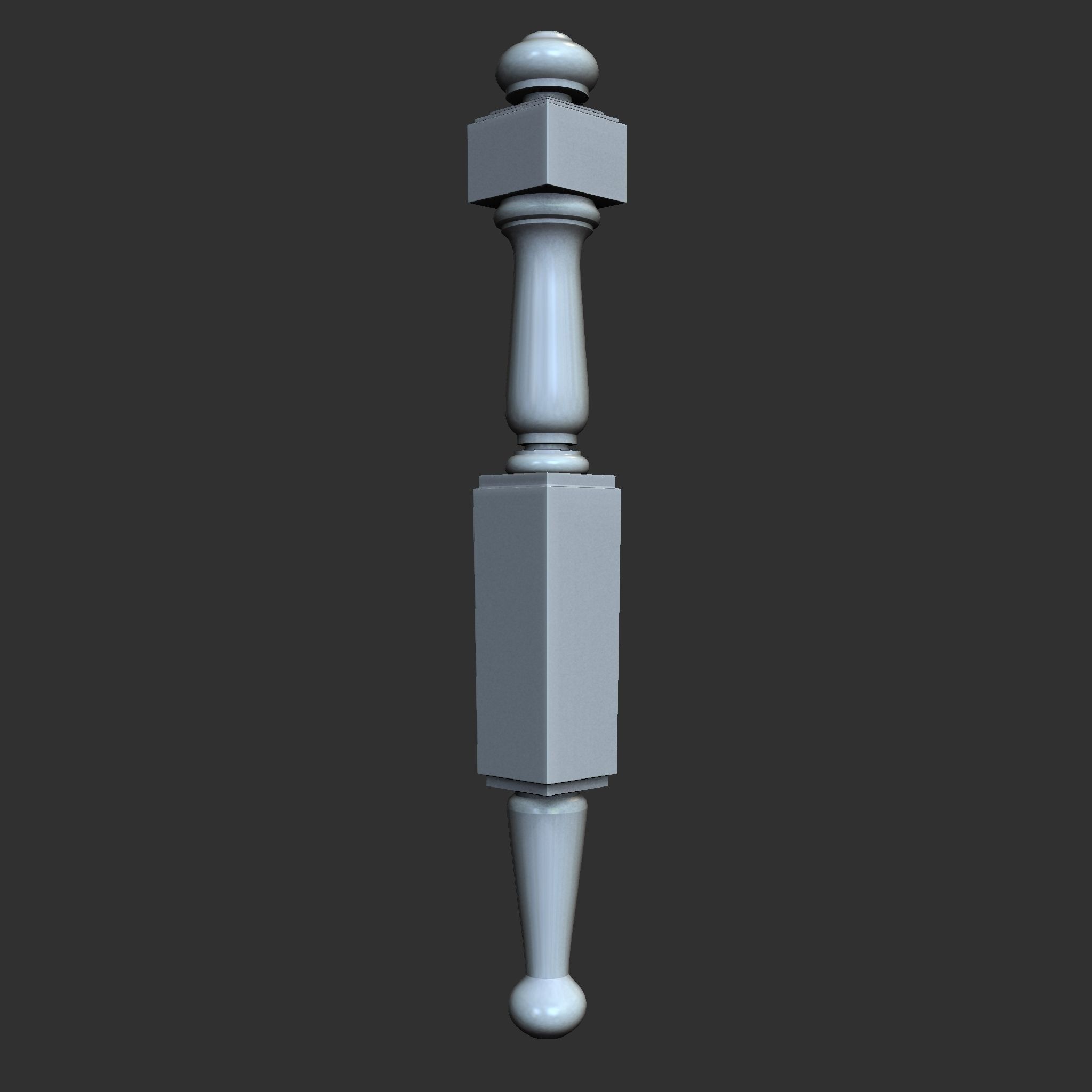 26 Table Legs IMM Brushes Vol 2 Low-poly 3D model_27