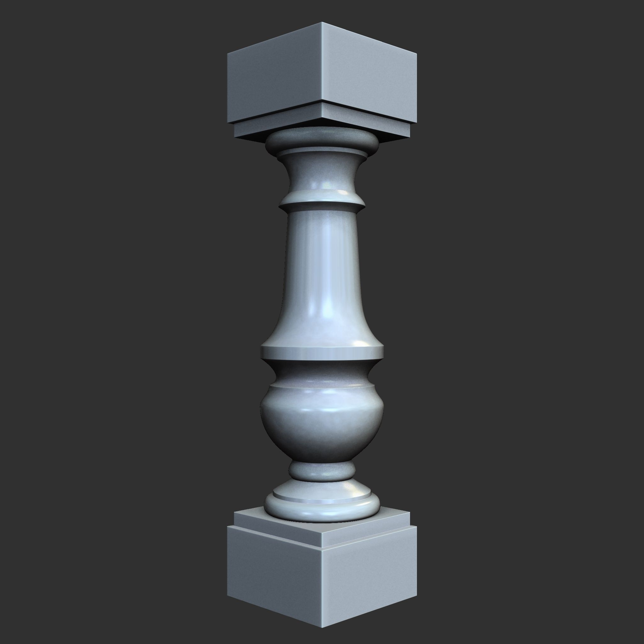 26 Table Legs IMM Brushes Vol 2 Low-poly 3D model_8