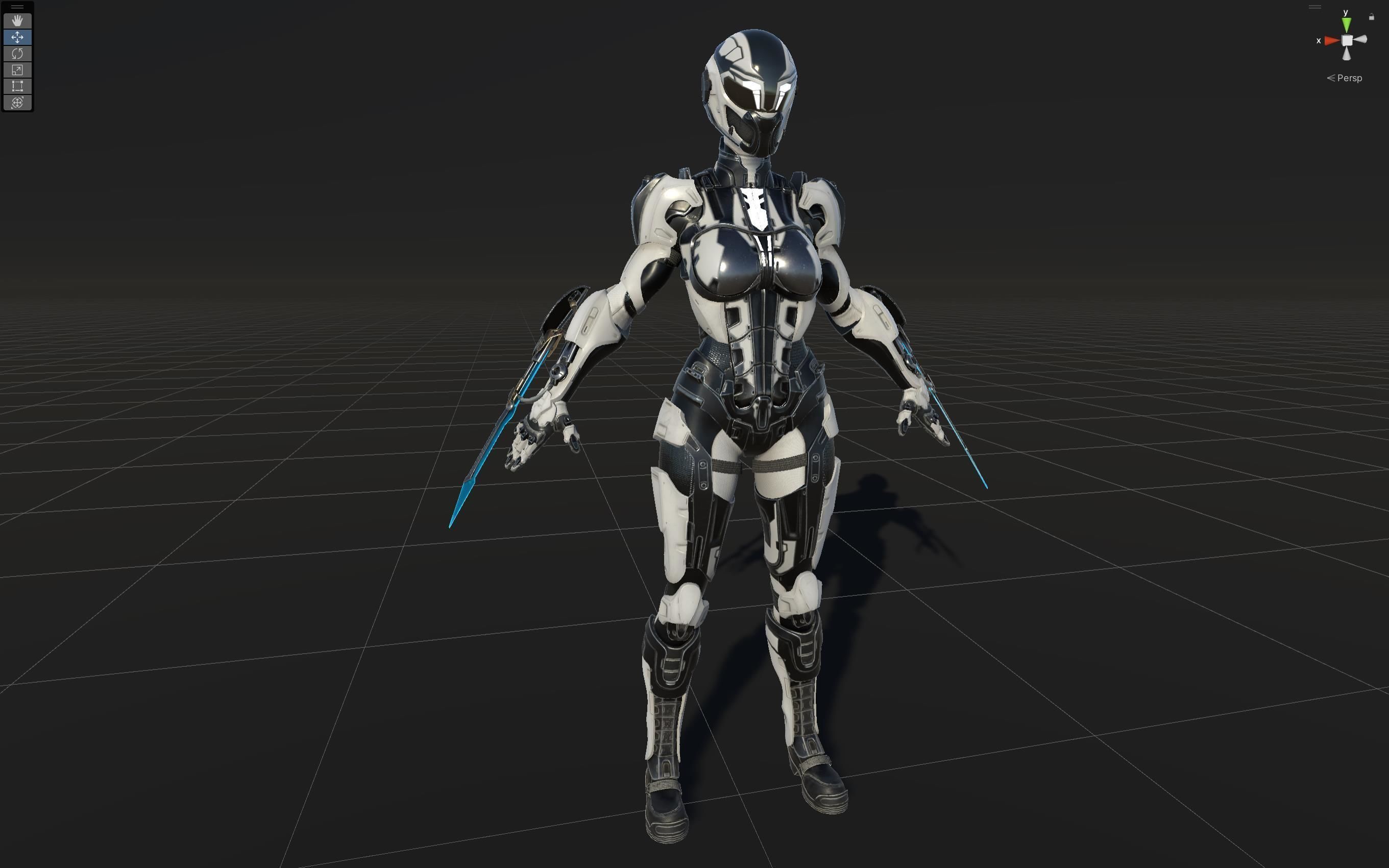 CyberJagg4 Low-poly 3D model_43
