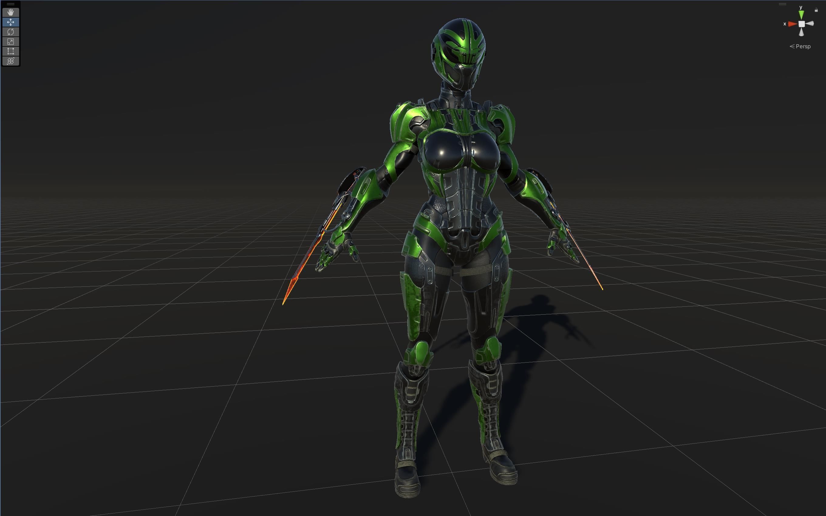 CyberJagg4 Low-poly 3D model_42