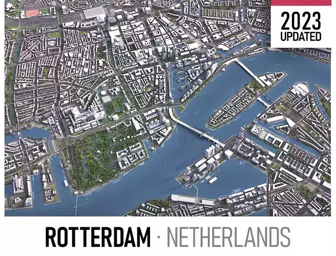 Rotterdam - 3D City
