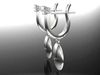 Earrings 3D print model_1