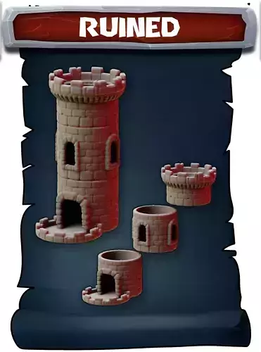 Ruined tower