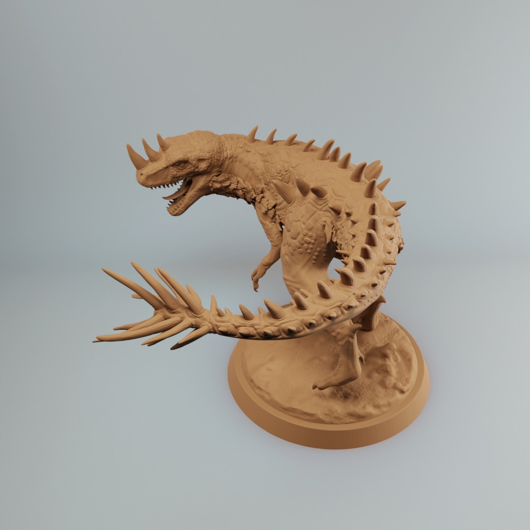 Rosethorn Raptor Fantasy Creature 32mm Scale Pre-Supported 3D model 3D ...