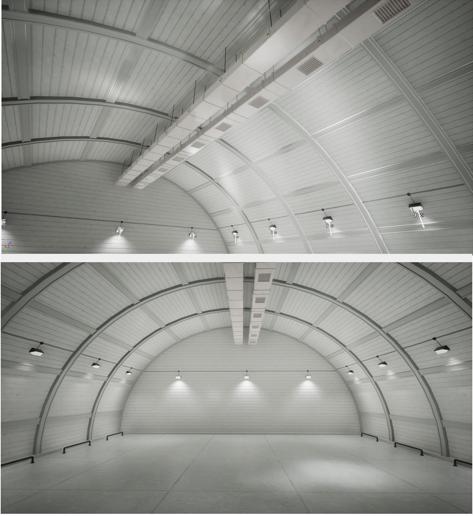 Military Satcom Transportable Terminal Low-poly 3D model_17