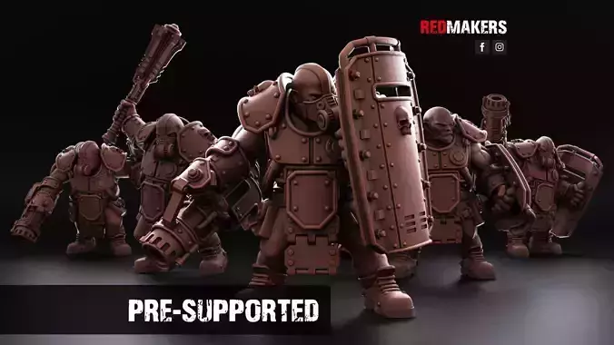 Abhuman Giants in Heavy Armor - Imperial Force 