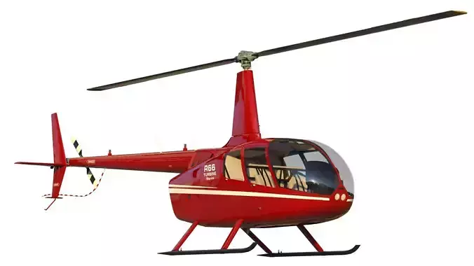 Robinson R66 3D model