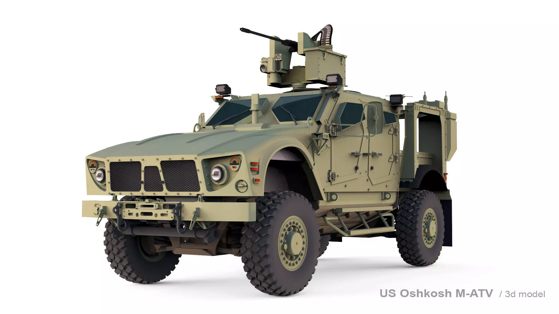 US Oshkosh M-ATV 3D model