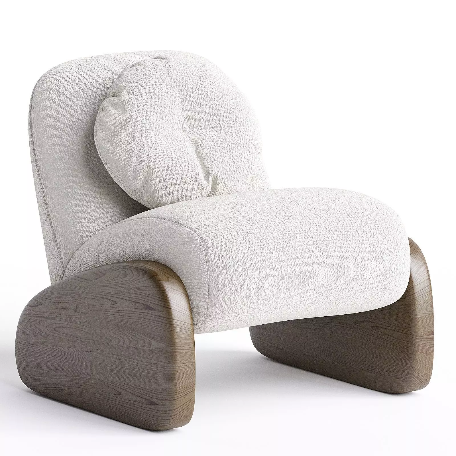 Noah Fabric Chair 3D model