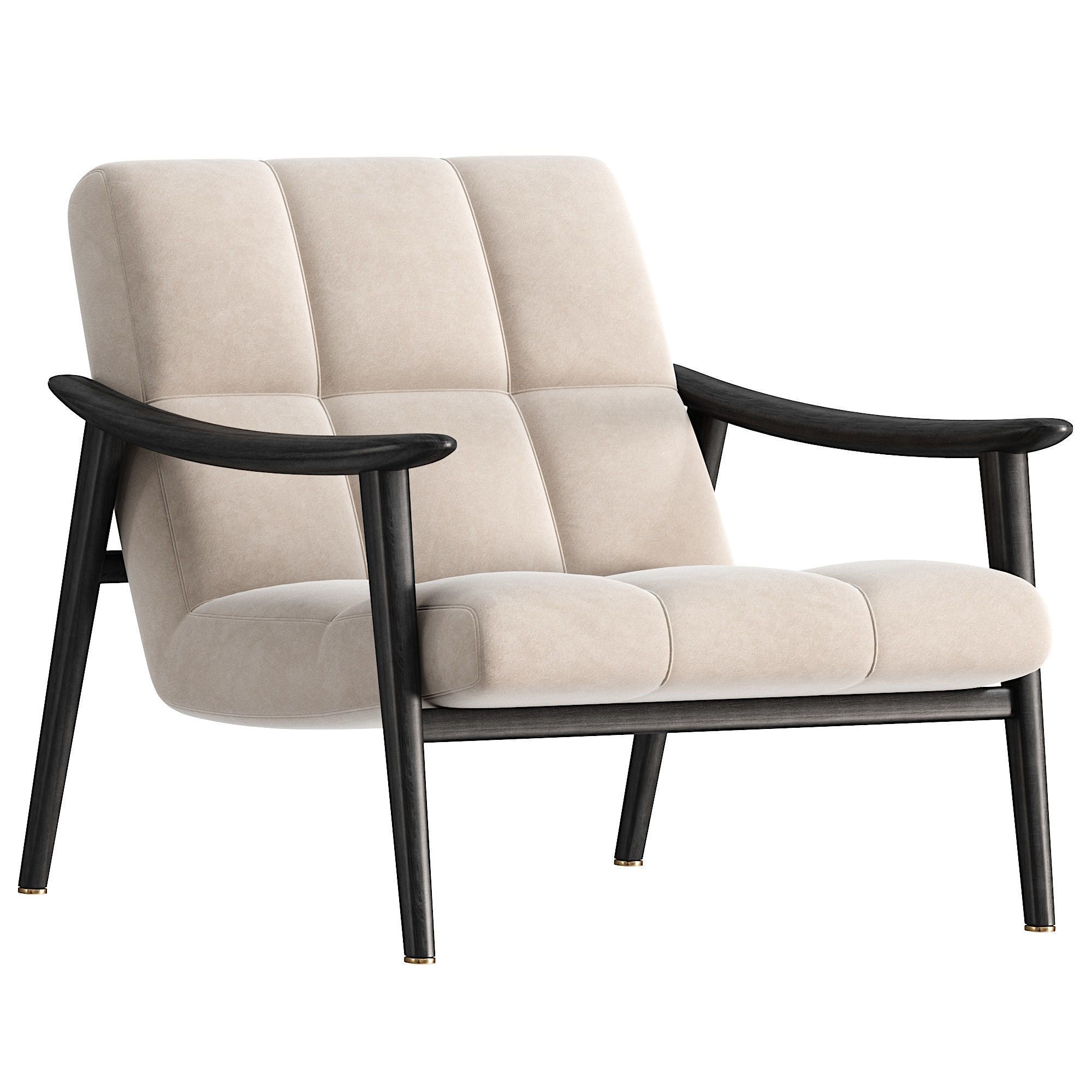 Fynn Armchair  3D model_2