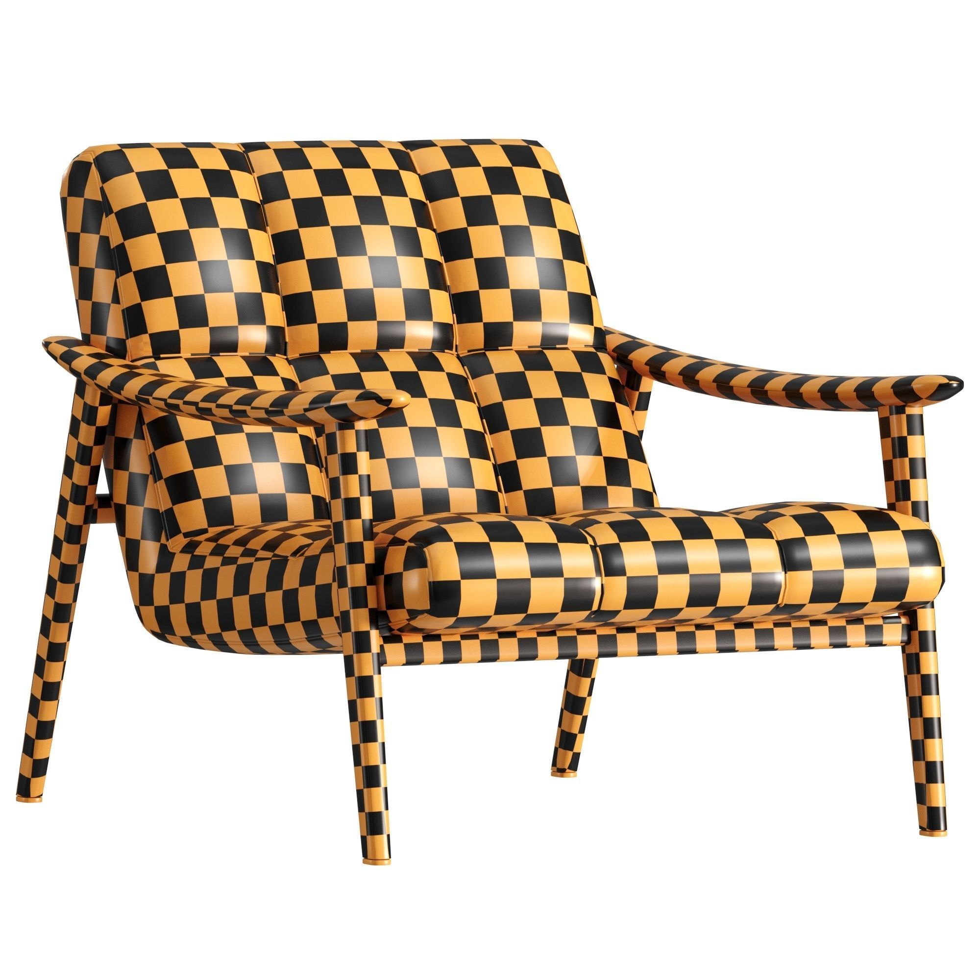 Fynn Armchair  3D model_5