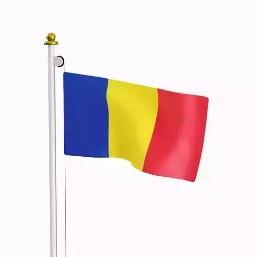 Flag of the Romania