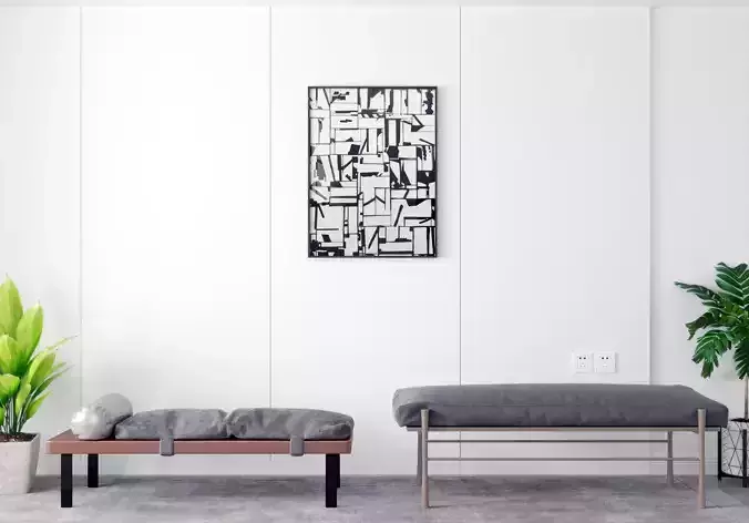 bed stool end Modern