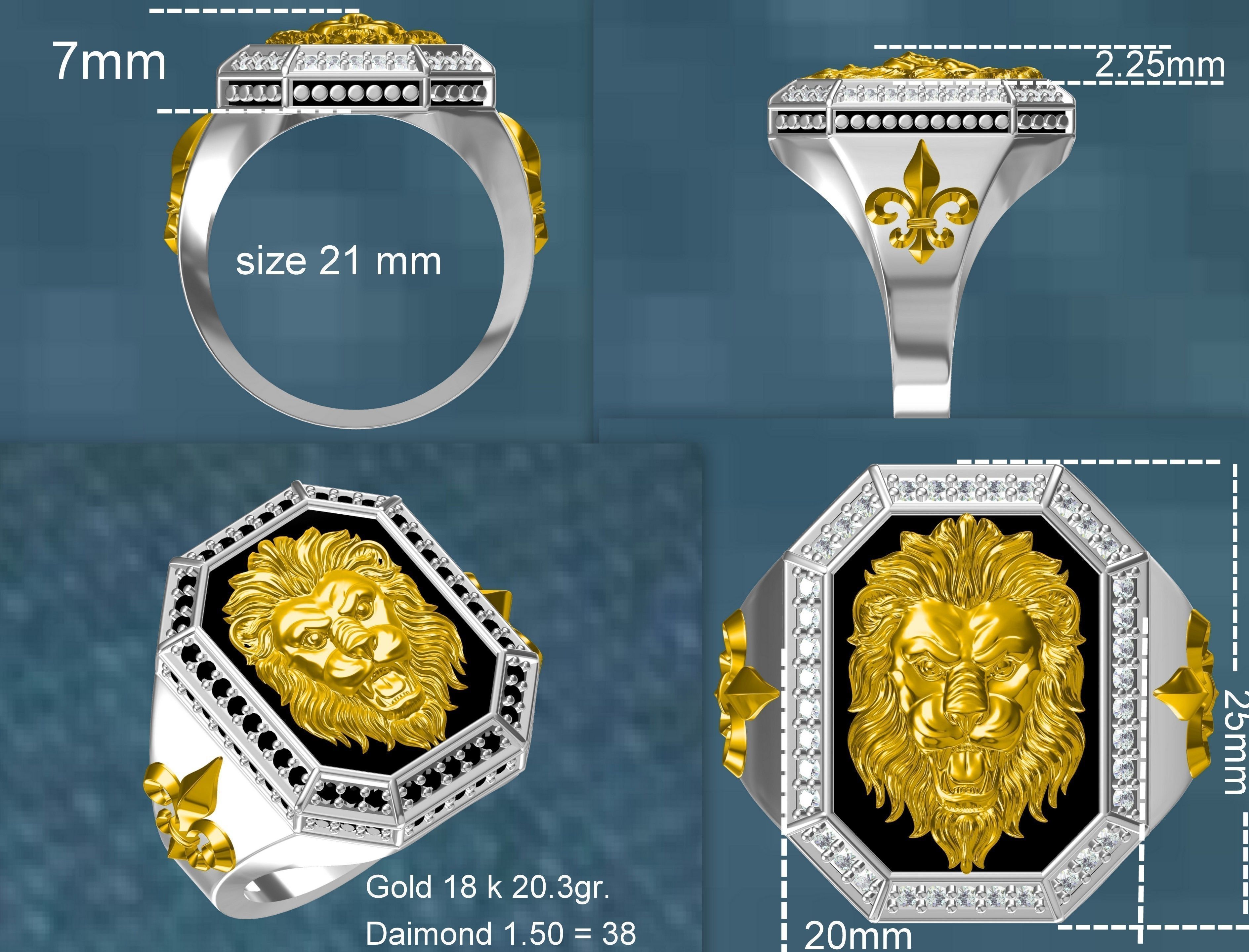 Lion Rings Collection  _13