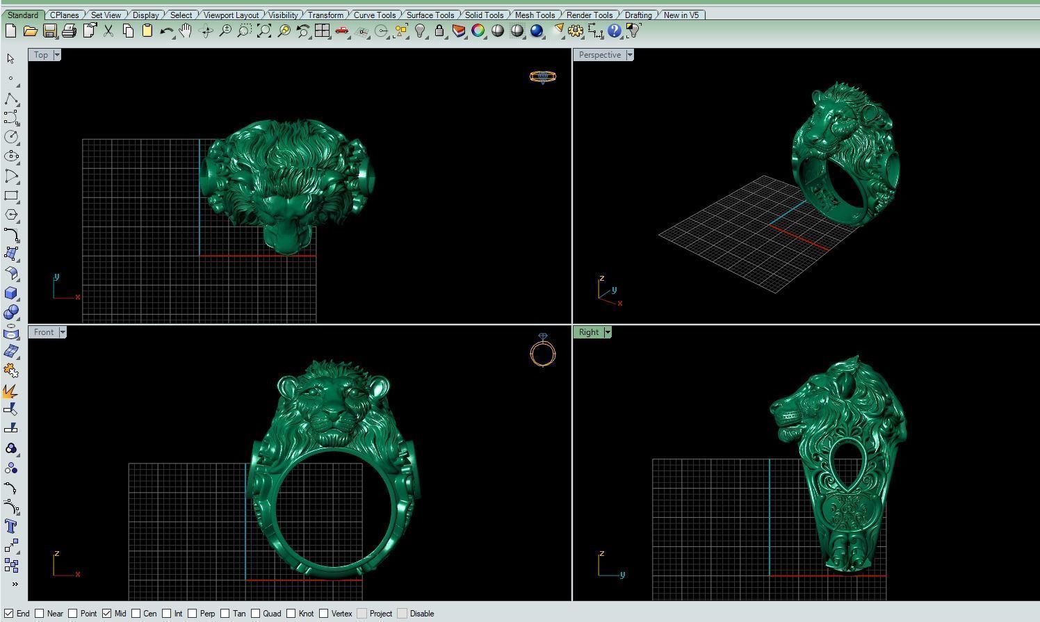 Lion Rings Collection  _9