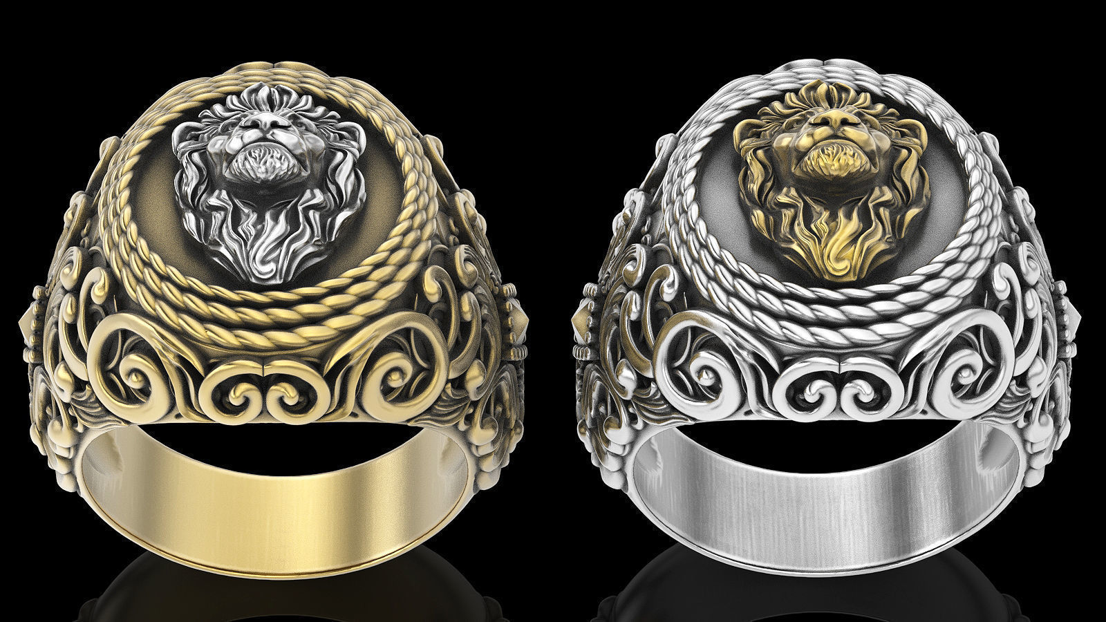 Lion Rings Collection  _16