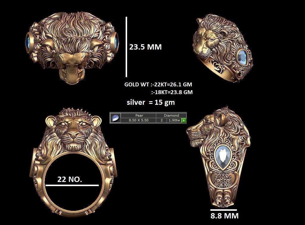 Lion Rings Collection  _8