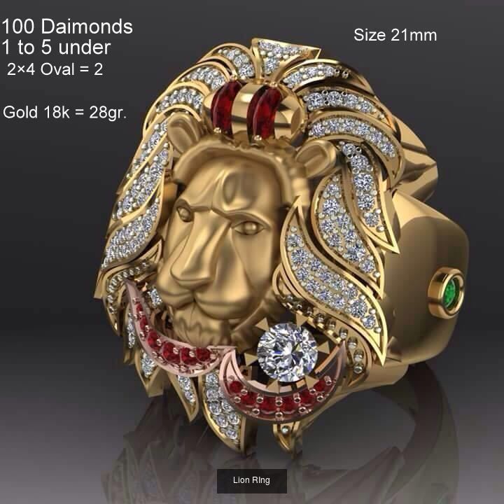 Lion Rings Collection  _1