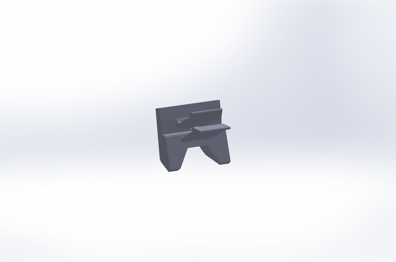 clip for window honda stepwgn 3D print model_4