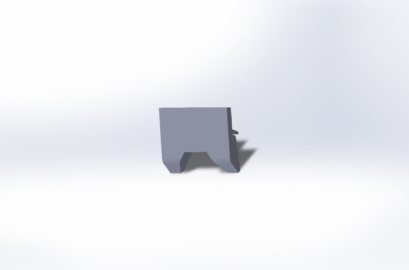 clip for window honda stepwgn 3D print model_2