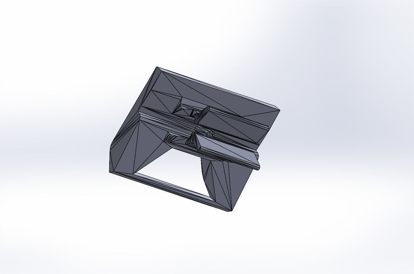 clip for window honda stepwgn 3D print model_1