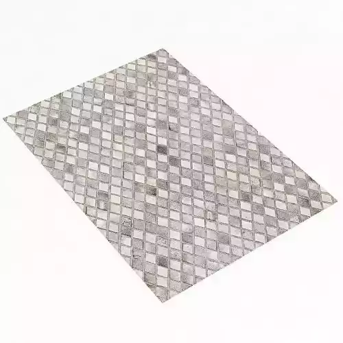 Restoration Hardware Paragon Hide Rug - Grey