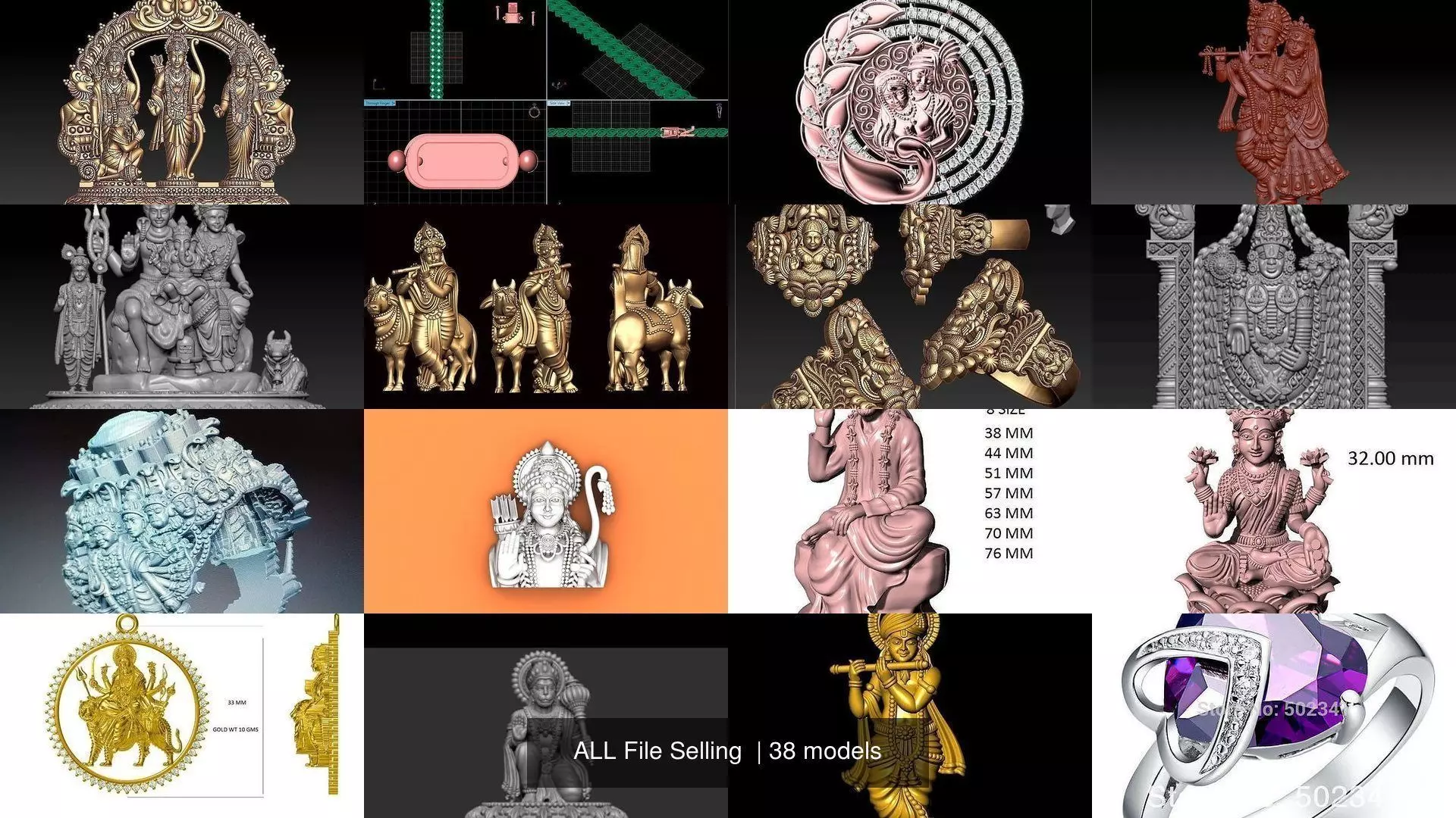 ALL File Selling  3D Model Collection_0