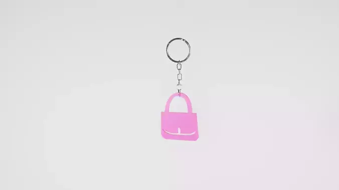 BARBIE KEYCHAIN BAG