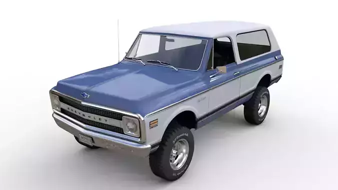 Chevy K5 Blazer 1970 3D model
