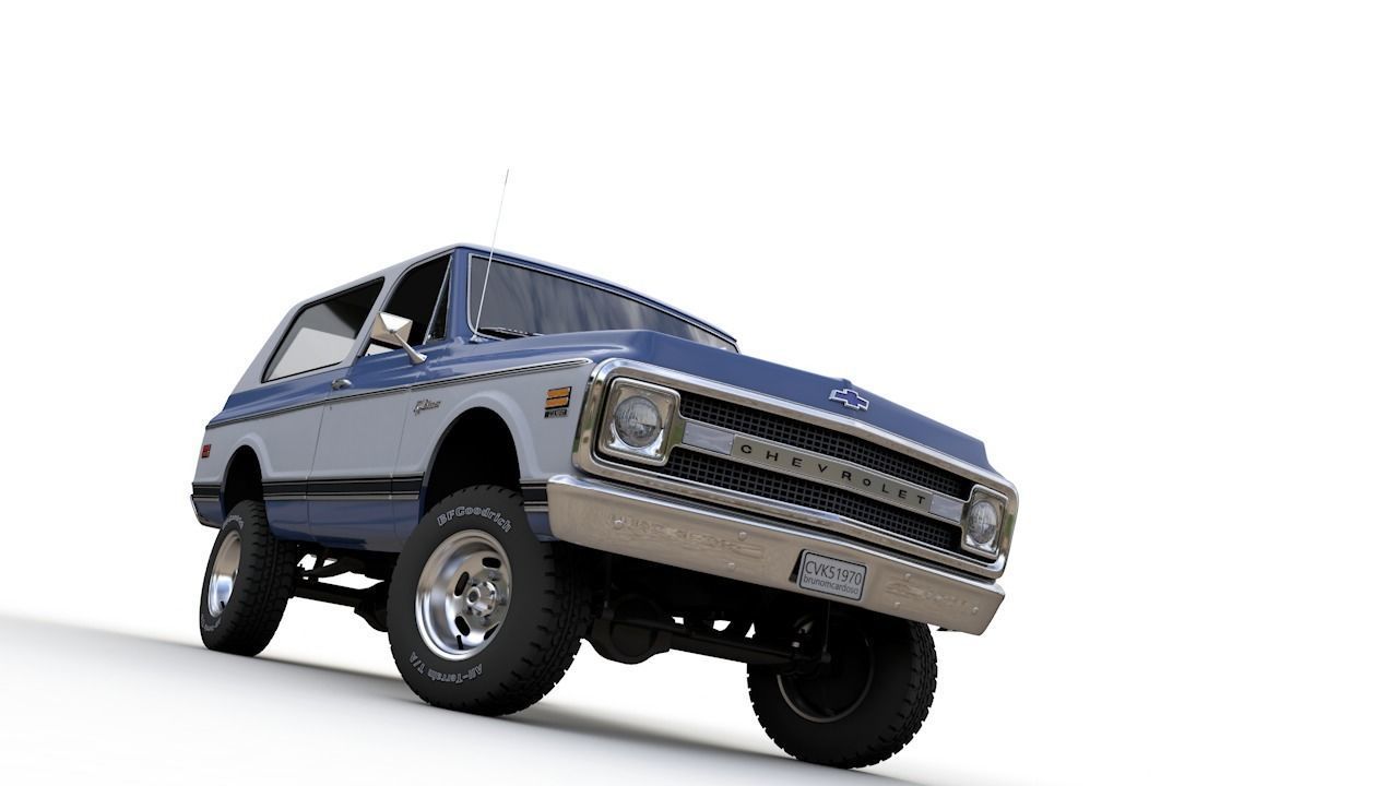 Chevy K5 Blazer 1970 3D model_11